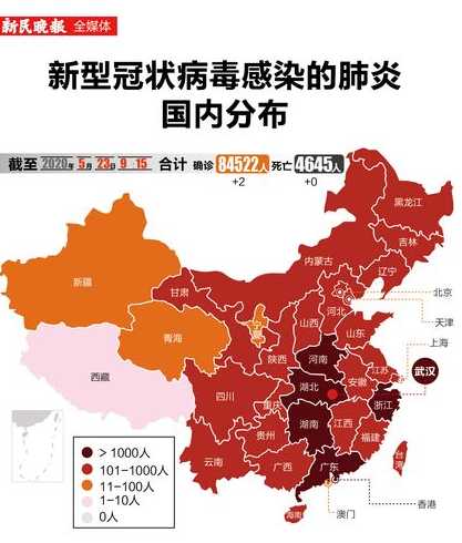 肺炎最新分布情况(肺炎疫情分布情况)