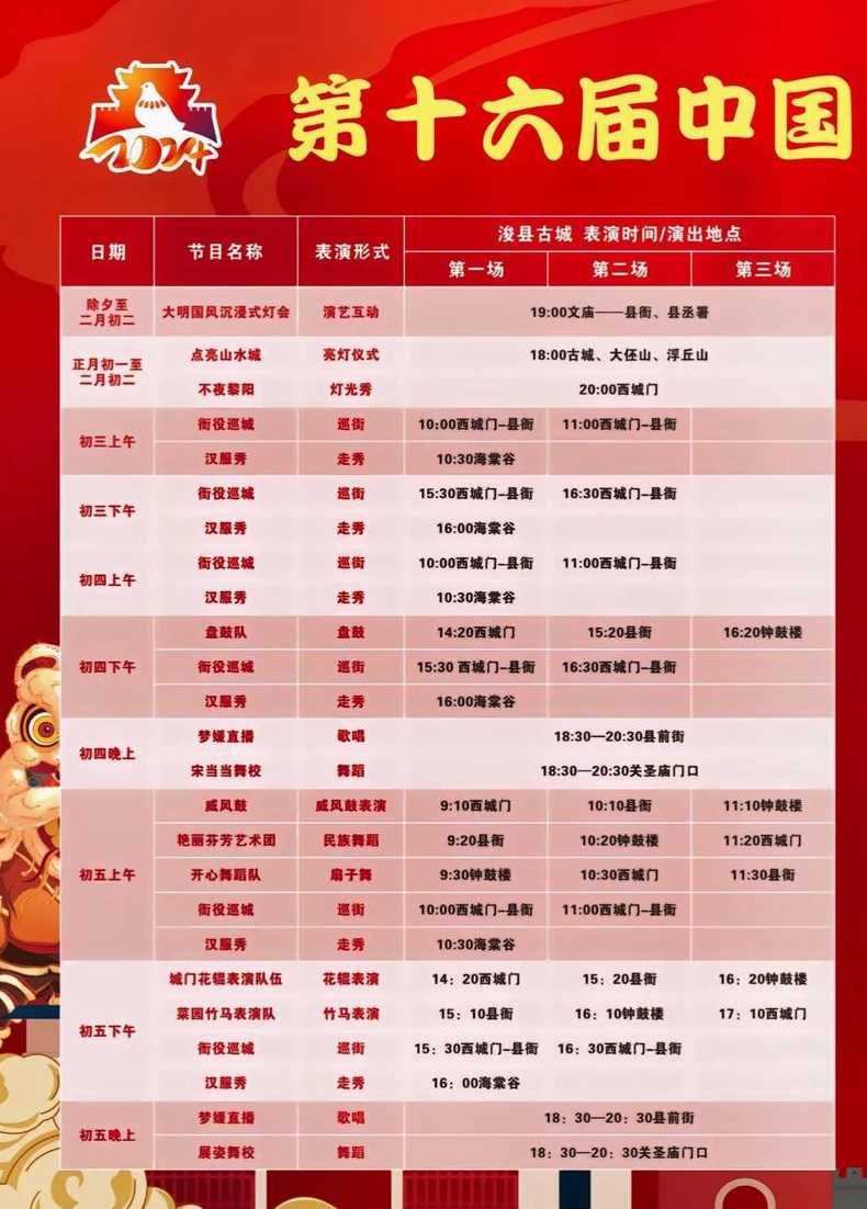 浚县庙会时间表(2019浚县庙会具体地址)