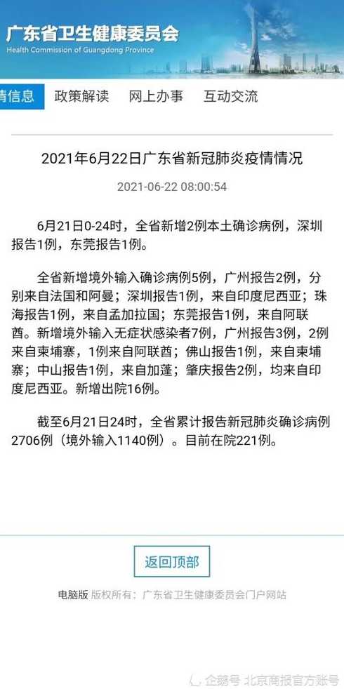 广东昨日新增2例本土确诊病例（广东昨日新增2例本土确诊病例详情）