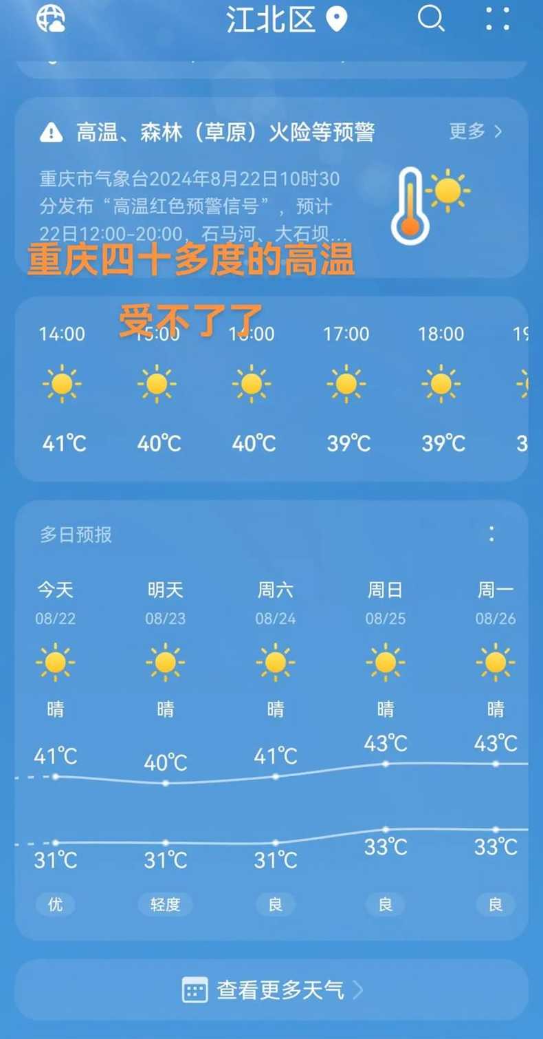 重庆天气预报15天准确一个月(重庆天气预报未来一个月)