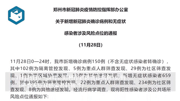 郑州市最新疫情消息【郑州市疫情最新报道】