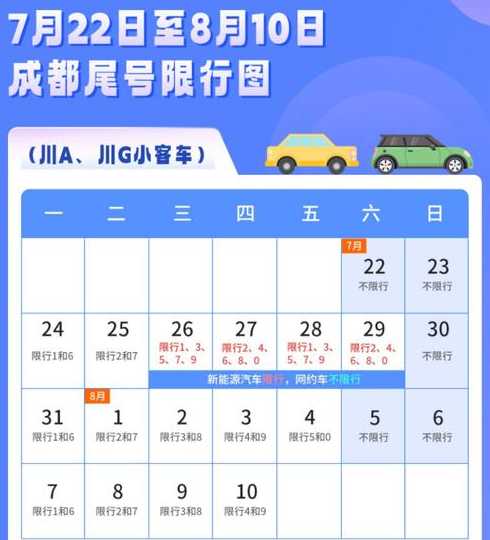 2023成都大运会限号时间表(成都大运会几号开始)