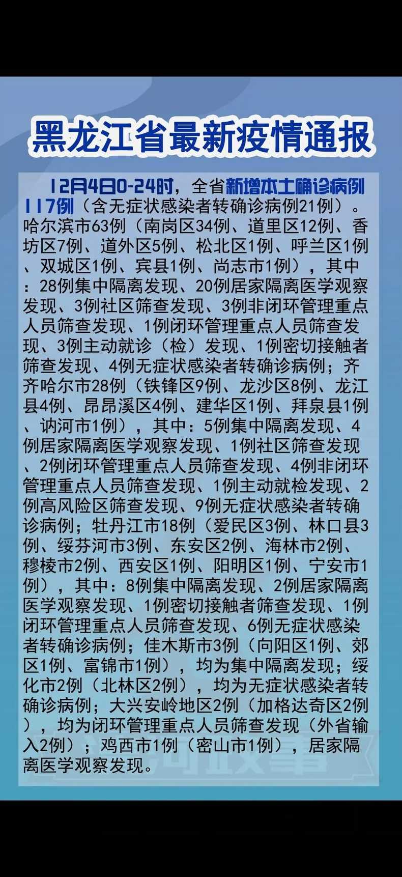 最新消息疫情(最新疫情通告)