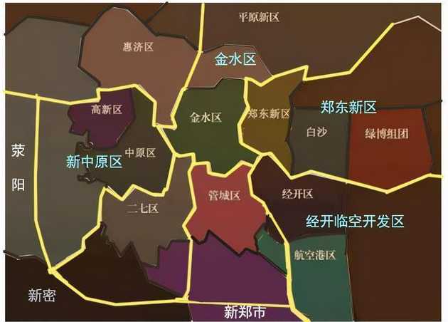 郑州最新区域调整重新划分区市_郑州最新区划调整官宣