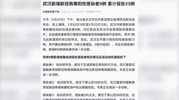 武汉新增新冠阳性感染者9例〖武汉新增新冠病例〗
