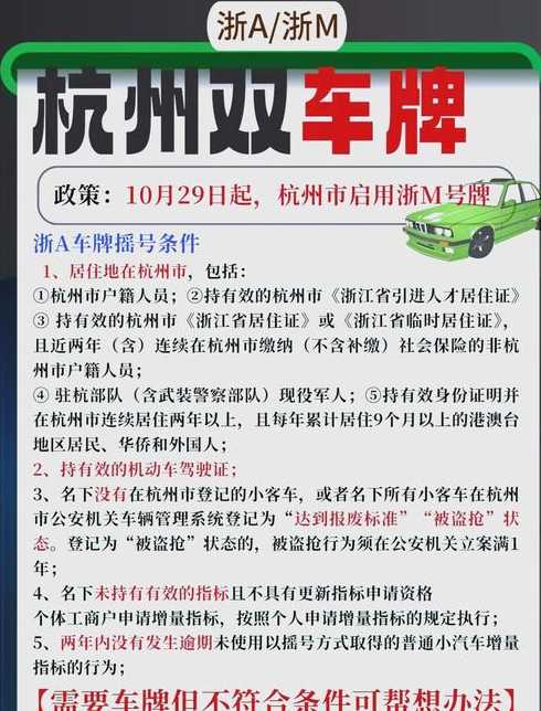杭州摇号【杭州摇号车牌】