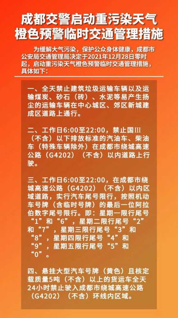成都市限号时间规定最新罚款多〖成都市限号政策2020〗