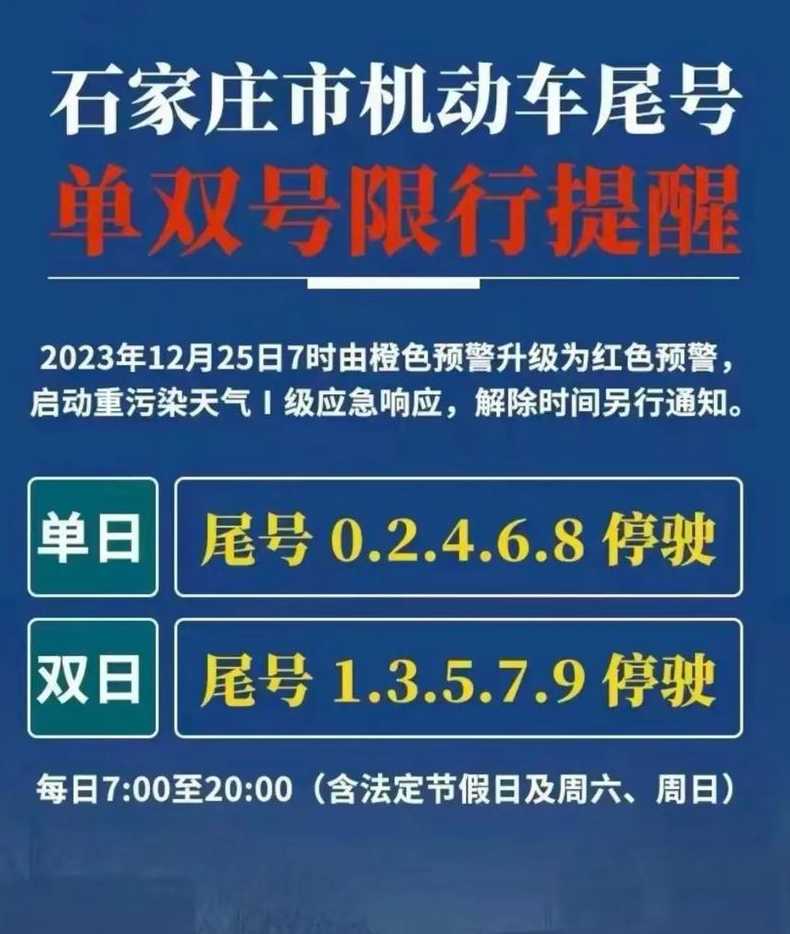 保定单双号限行_保定单双号限行限摩托车吗现在