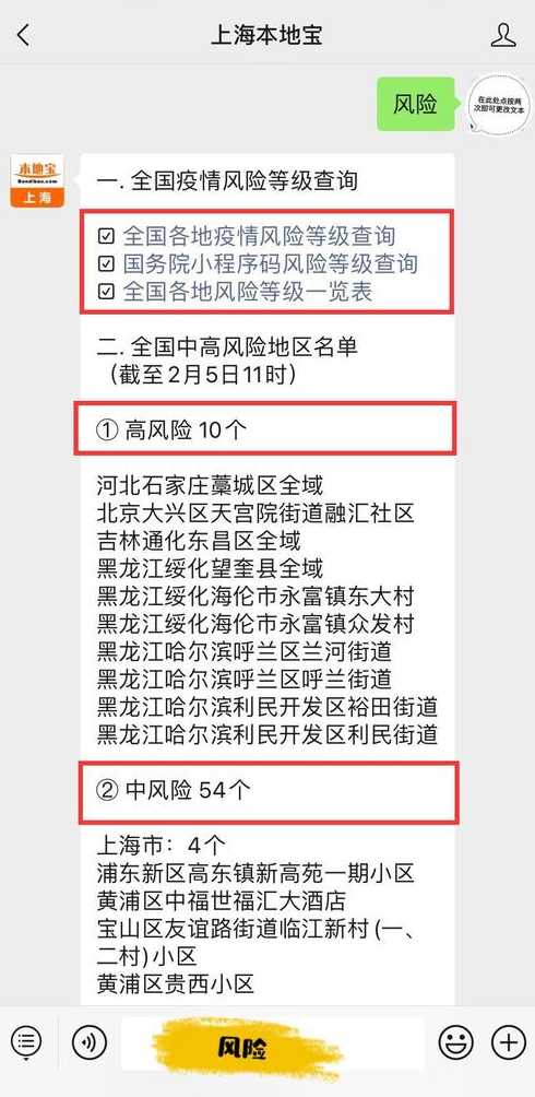 上海疫情风险等级划分(上海疫情风险地区等级)