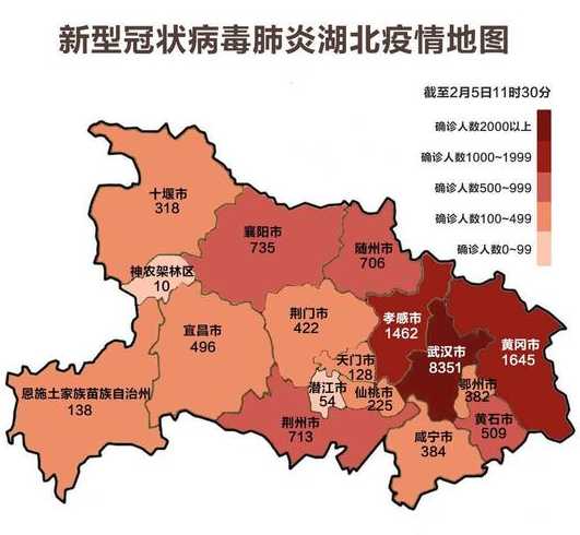 湖北那个城市有疫情(湖北哪些城市疫情最严重)