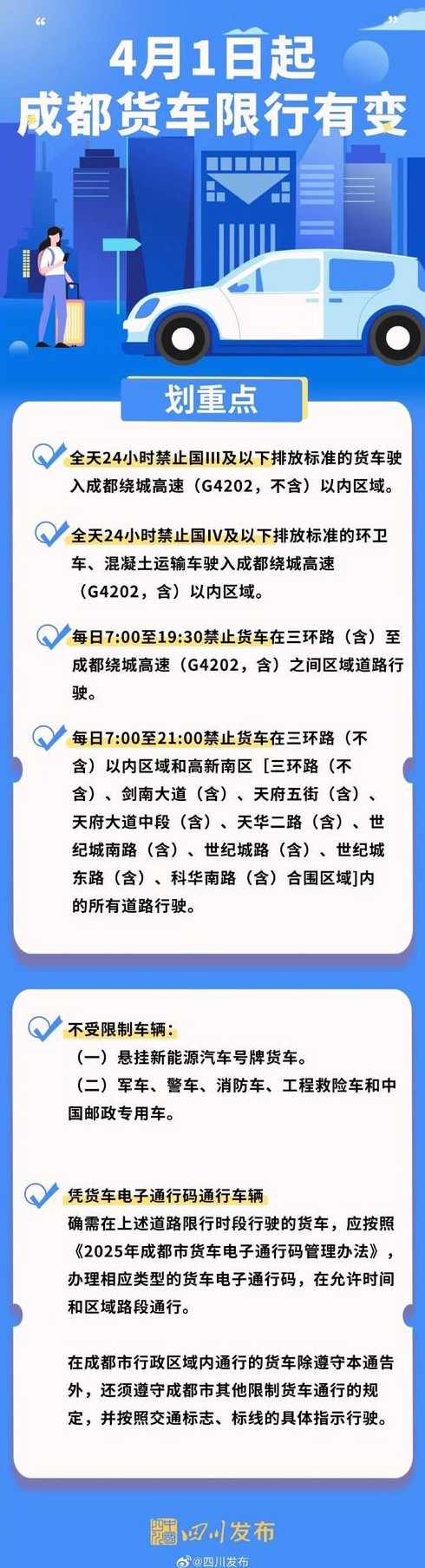 成都货车限行限号新规(成都货车最新限行通知2020)