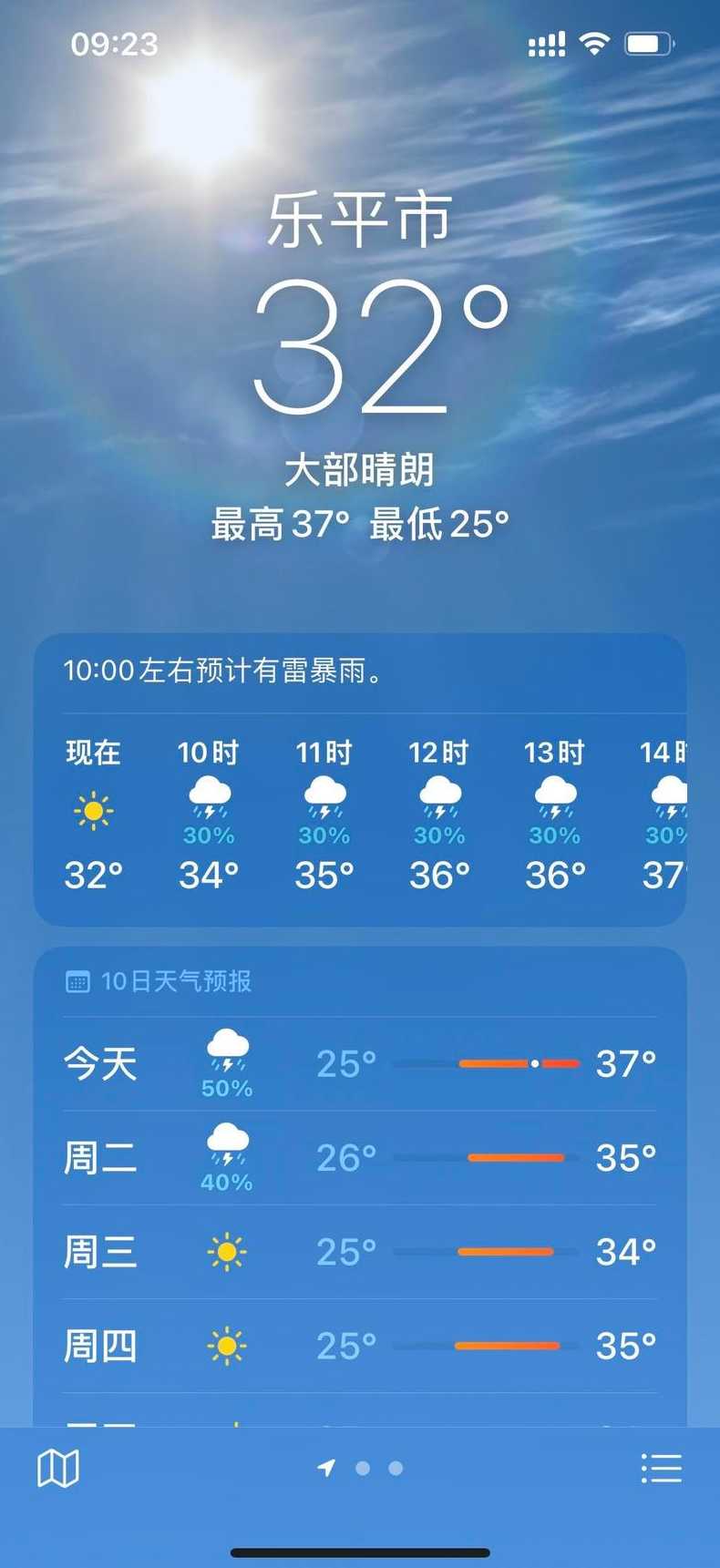 乐平天气预报小时表(乐平的天气)