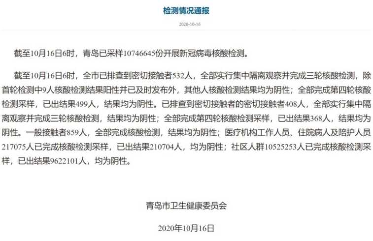 青岛疫情源头已找到〖青岛疫情根源〗