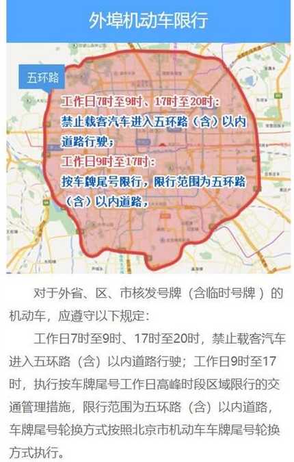 外地车进京限行吗【五一假期外地车进京限行吗】