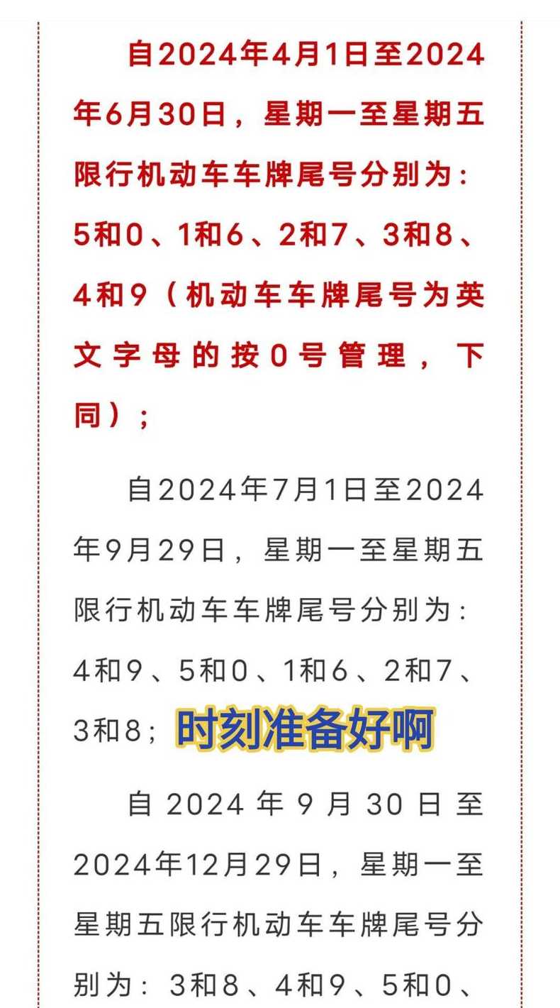 保定今日限号查询表2024年3月【保定今日限号多少2020】