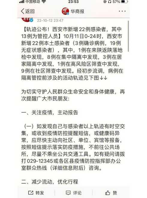 西安新增【西安新增病例行动轨迹公布】