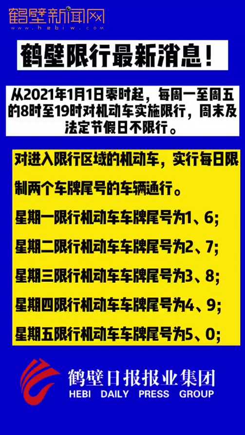 鹤壁国庆车辆限行几天处罚【鹤壁国庆期间限号吗】